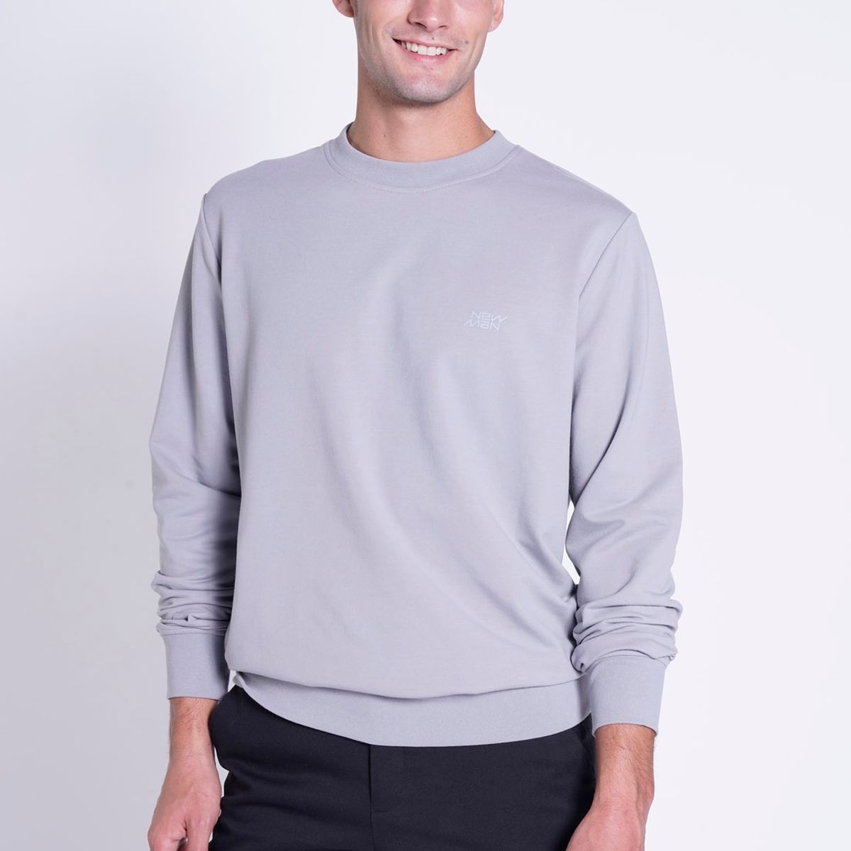 NEW MAN - Polerón Ava Gris New Man