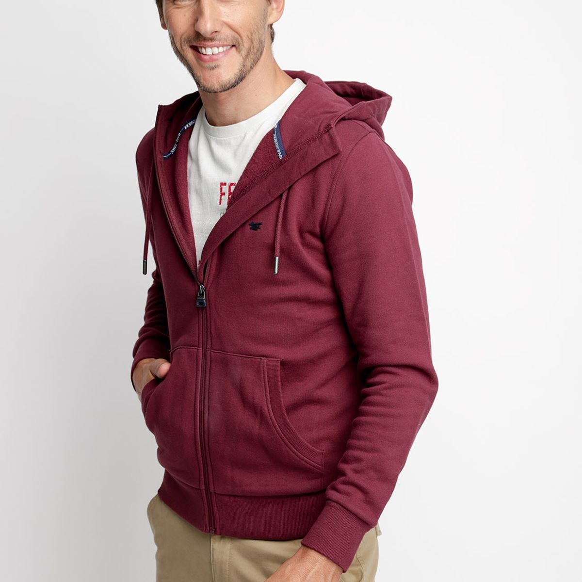 FEROUCH - Polerón Básico Rojo Ferouch