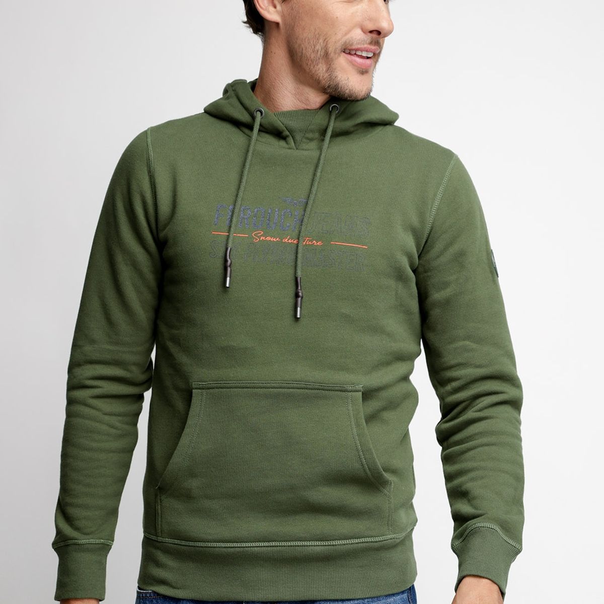 FEROUCH - Polerón Hoodie Beige Ferouch