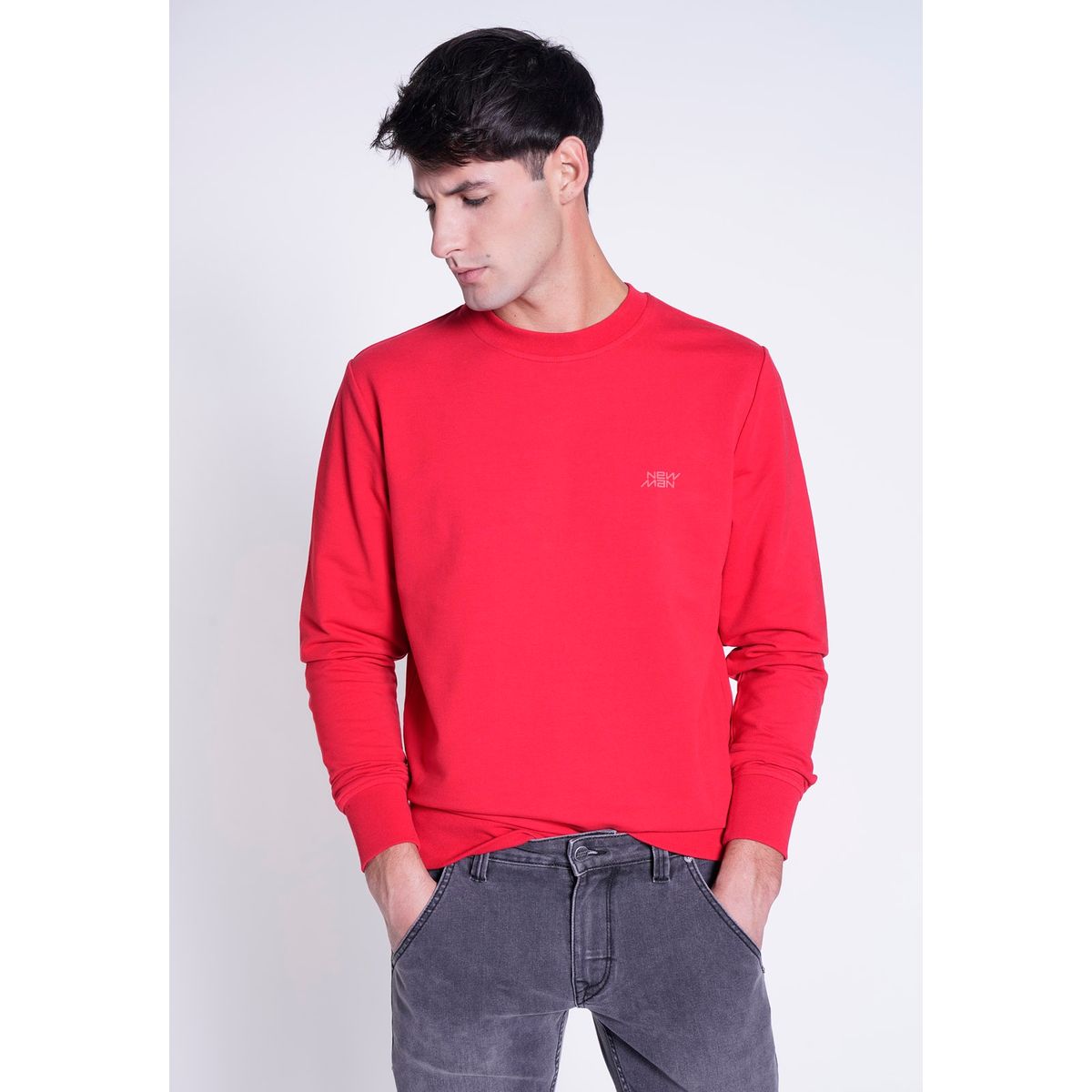 NEW MAN - Polerón Ava Rojo New Man