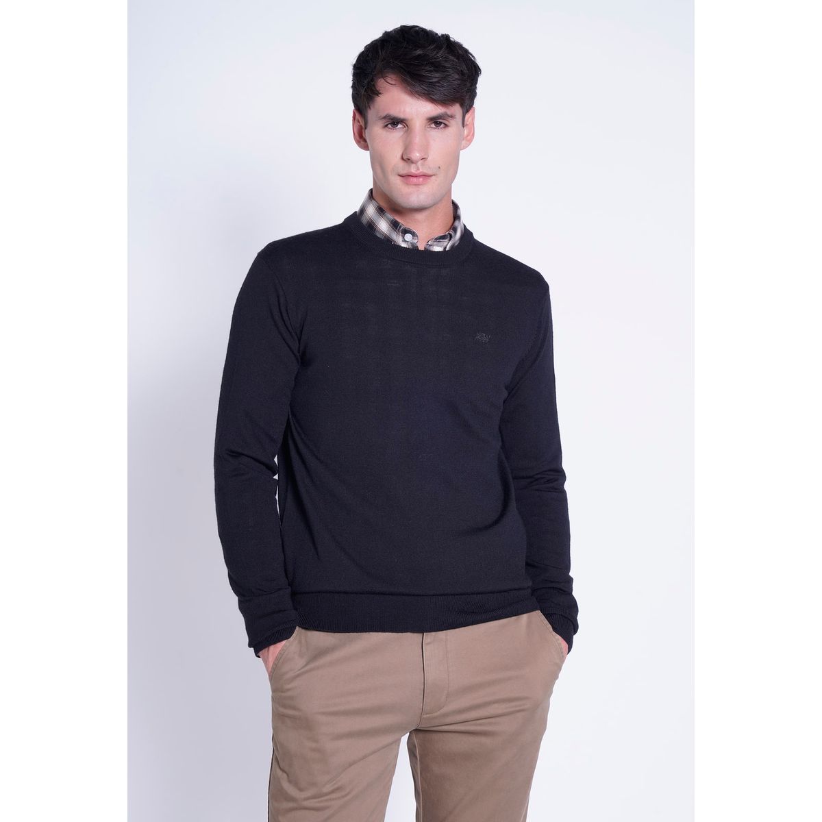 NEW MAN - Sweater Ulla Negro New Man