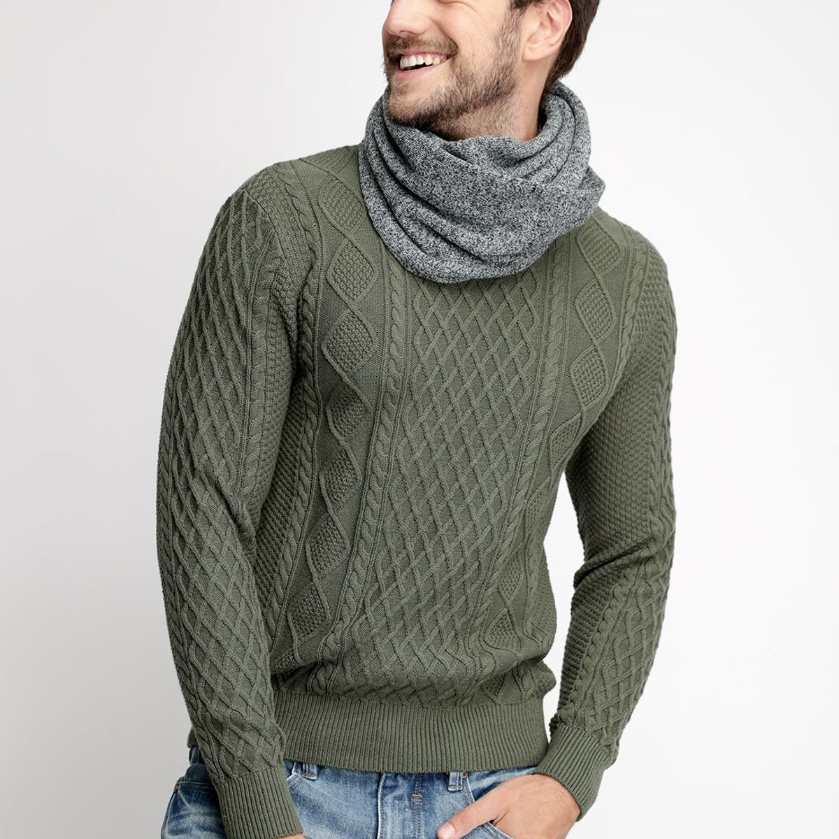 FEROUCH - Sweater Texas Verde Ferouch