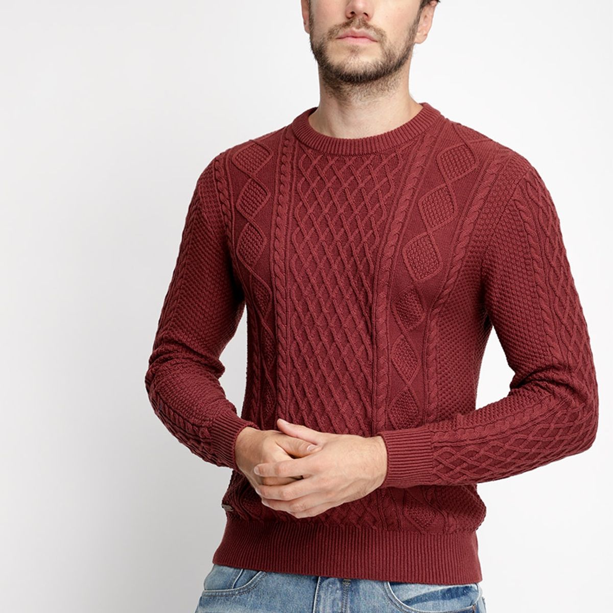 FEROUCH - Sweater Texas Rojo Ferouch