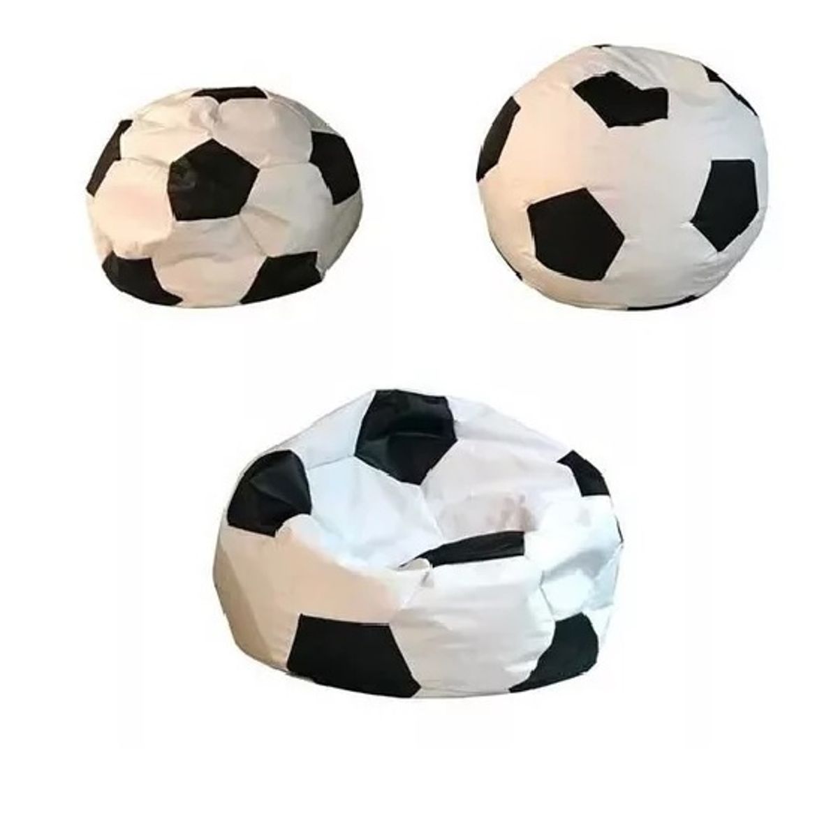 REHUCE - Puff Futbol tamaño L