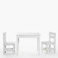 FORM DESIGN - Pack Kids 1 Mesa 2 sillas Olivia Blanco Form