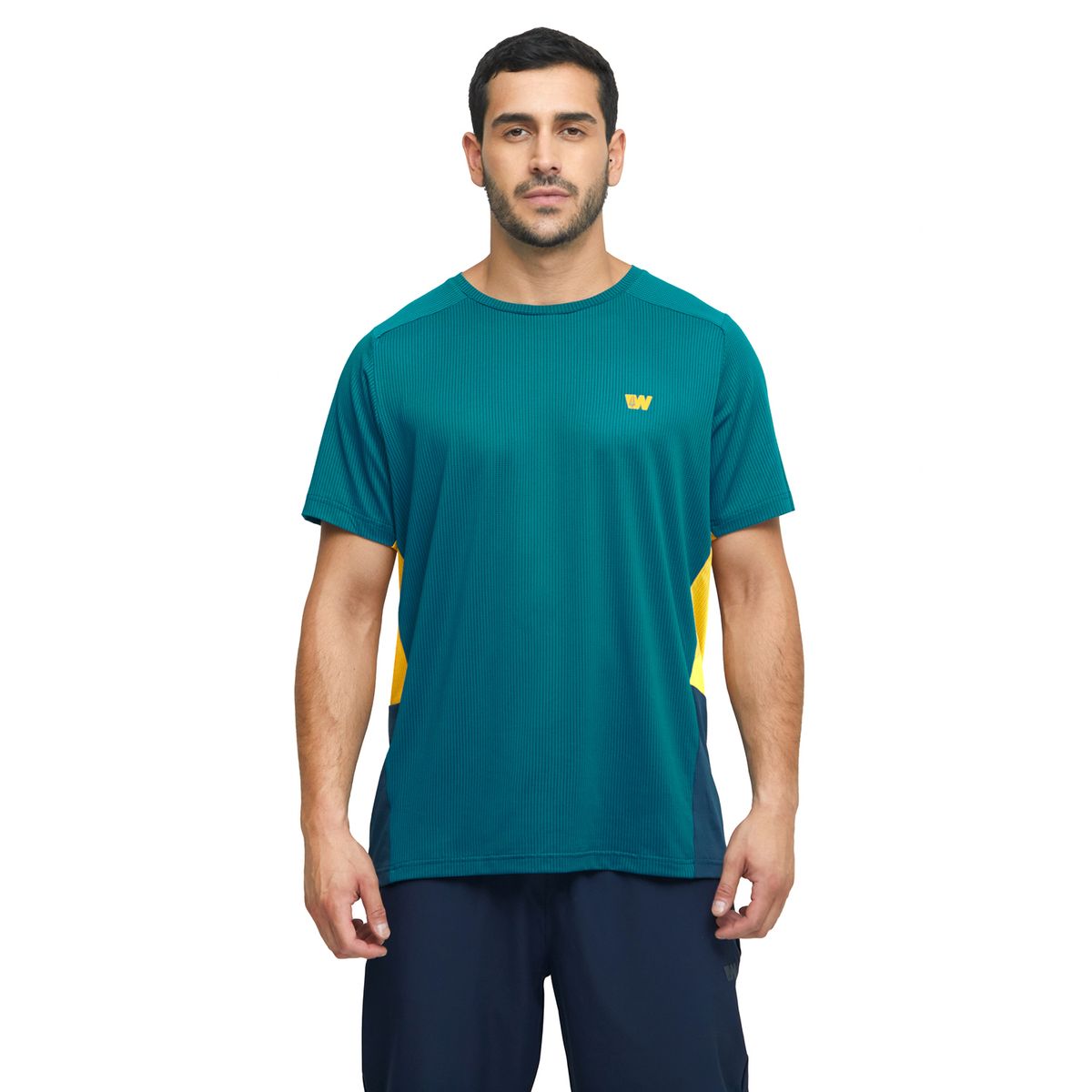 WEINBRENNER - POLERA MANGA CORTA HOMBRE WEINBRENNER NASSER AZUL