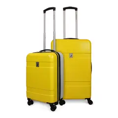 NAUTICA - Pack 2 maletas Bora S de cabina + Mediana amarillagris