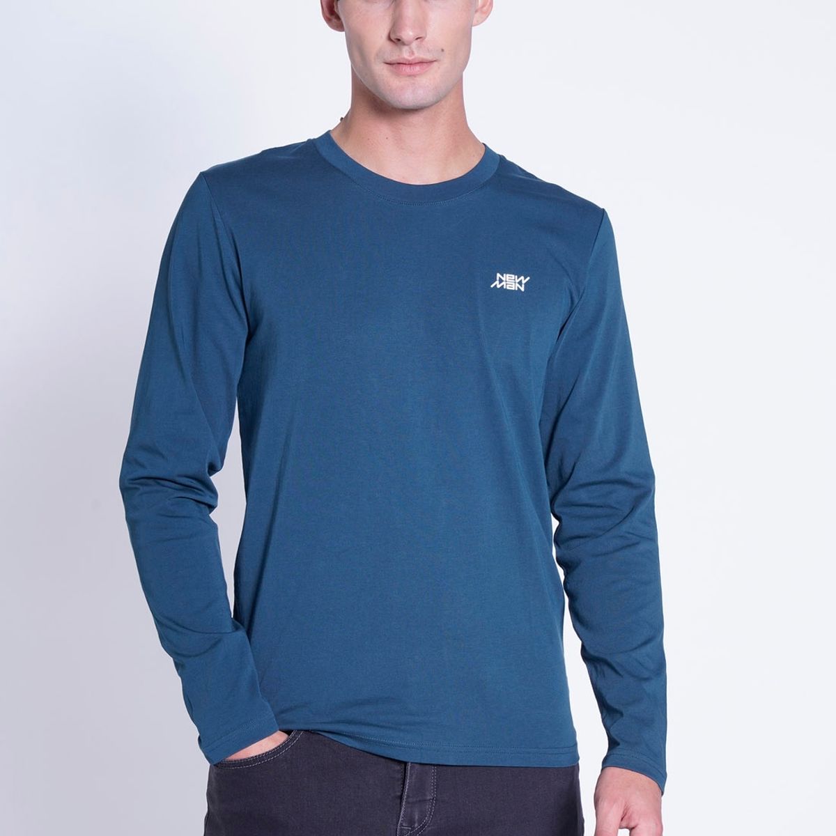 NEW MAN - Polera Leon Azul New Man