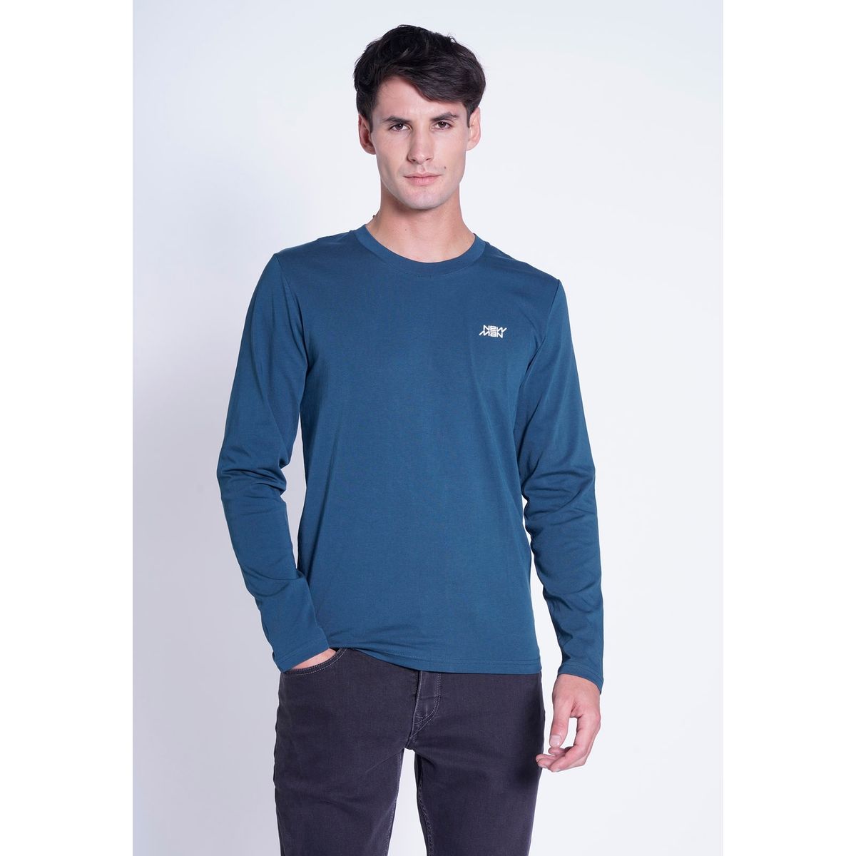 NEW MAN - Polera Leon Azul New Man