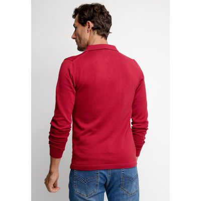 Imagen 2 del producto Polera Polo Pennsylvania Rojo