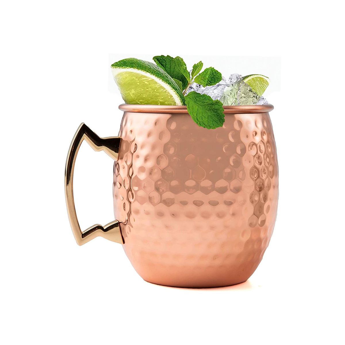 GENERICO - Vaso De Cobre Textura Tragos Moscow Mule Mojito