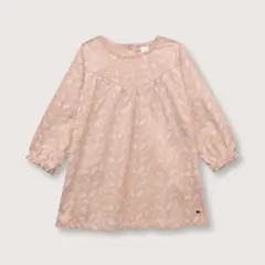 OPALINE - Vestido de niña con corte en v rosado (06M a 4A)