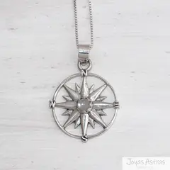 JOYAS ASTRAS - Collar Rosa de los Vientos