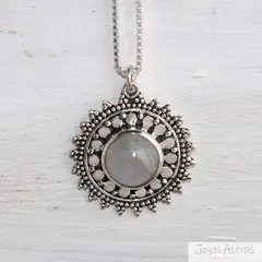 JOYAS ASTRAS - Collar Sunset Moon Stone