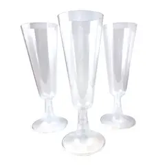 GENERICO - Copa Champagne Transparente 6 Unid Postres Catering Reposteria