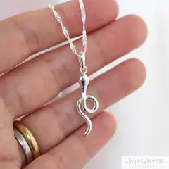 JOYAS ASTRAS - Collar Snake de Plata