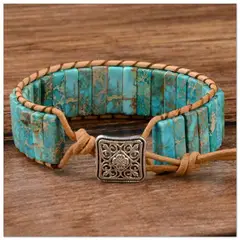 GENERICO - Pulsera Ondina Piedra Agata