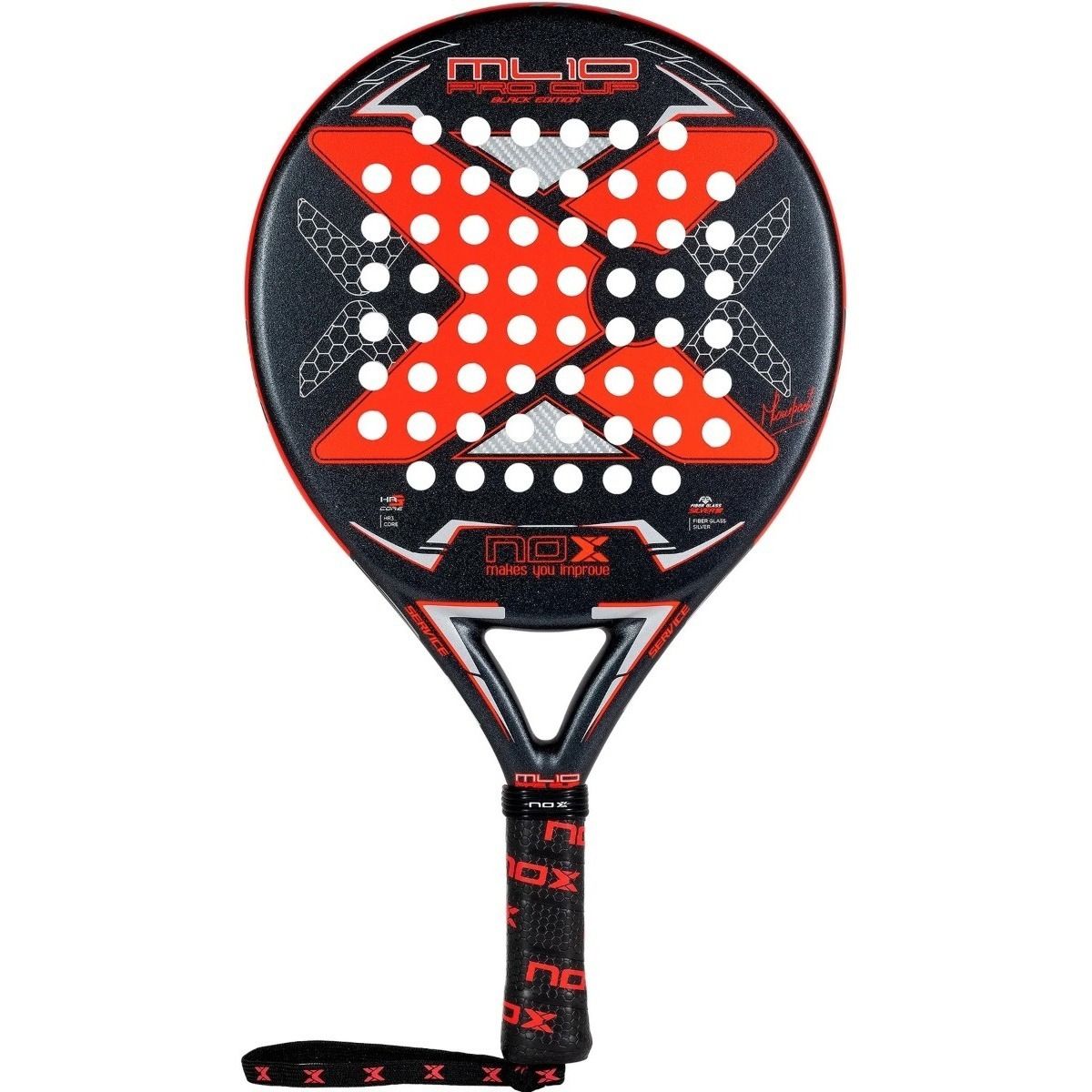 NOX - Pala Padel NOX Ml10 Pro Cup Black Edition Arena 2023 + Funda