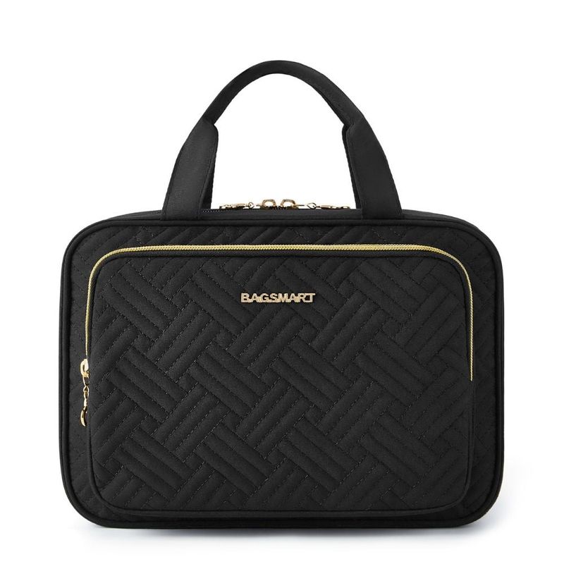 BAGSMART - Bagsmart - Neceser de aseo para colgar más bolsa de cosmeticos - Negro