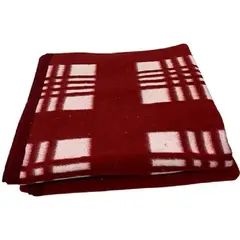 REHUCE - Frazada premium 2 plazas Rojo2