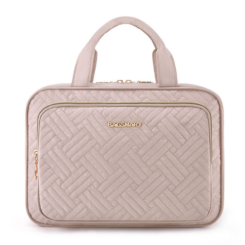 BAGSMART - Bagsmart - Neceser de aseo Colgante más bolsa de cosméticos - Rosado