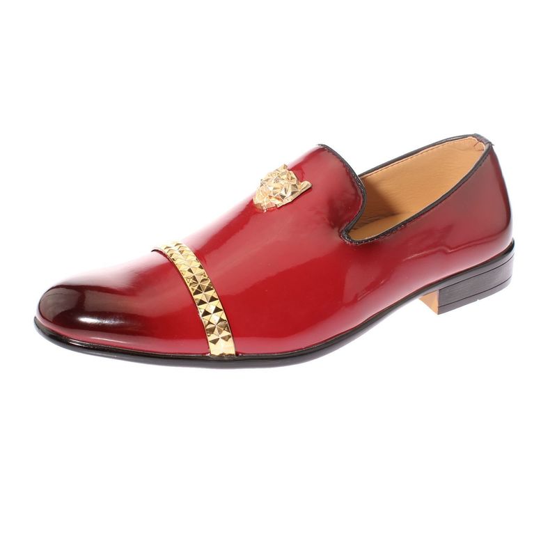 VIA FRANCA - Zapato Para Hombre Color Vino