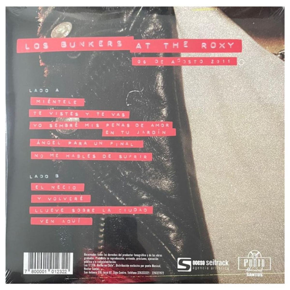 HITWAY MUSIC - LOS BUNKERS - AT THE ROXY - VINILO HITWAY MUSIC