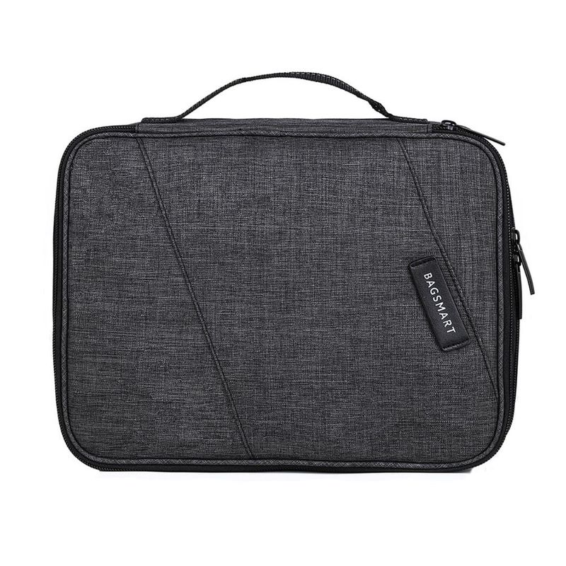 BAGSMART - Bagsmart - Organizador de cables 2 niveles GLENDALE - Negro