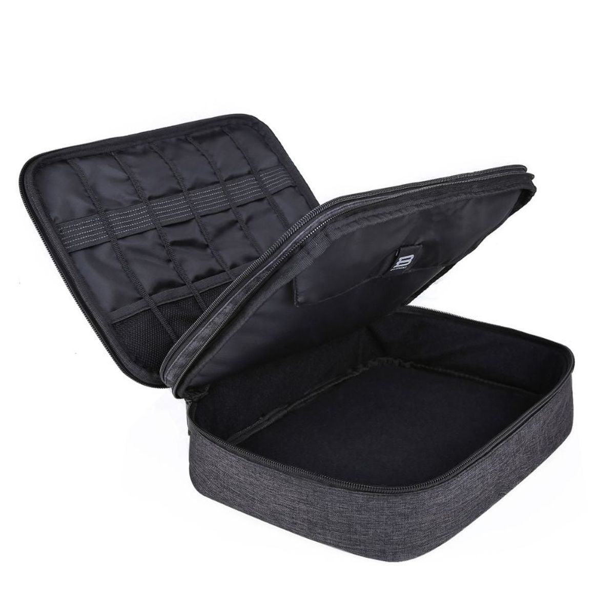 BAGSMART - Bagsmart - Organizador de cables 2 niveles GLENDALE - Negro