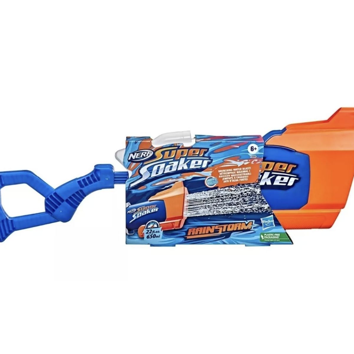 NERF - Lanzador De Agua Nerf Supersoaker Rainstorm…