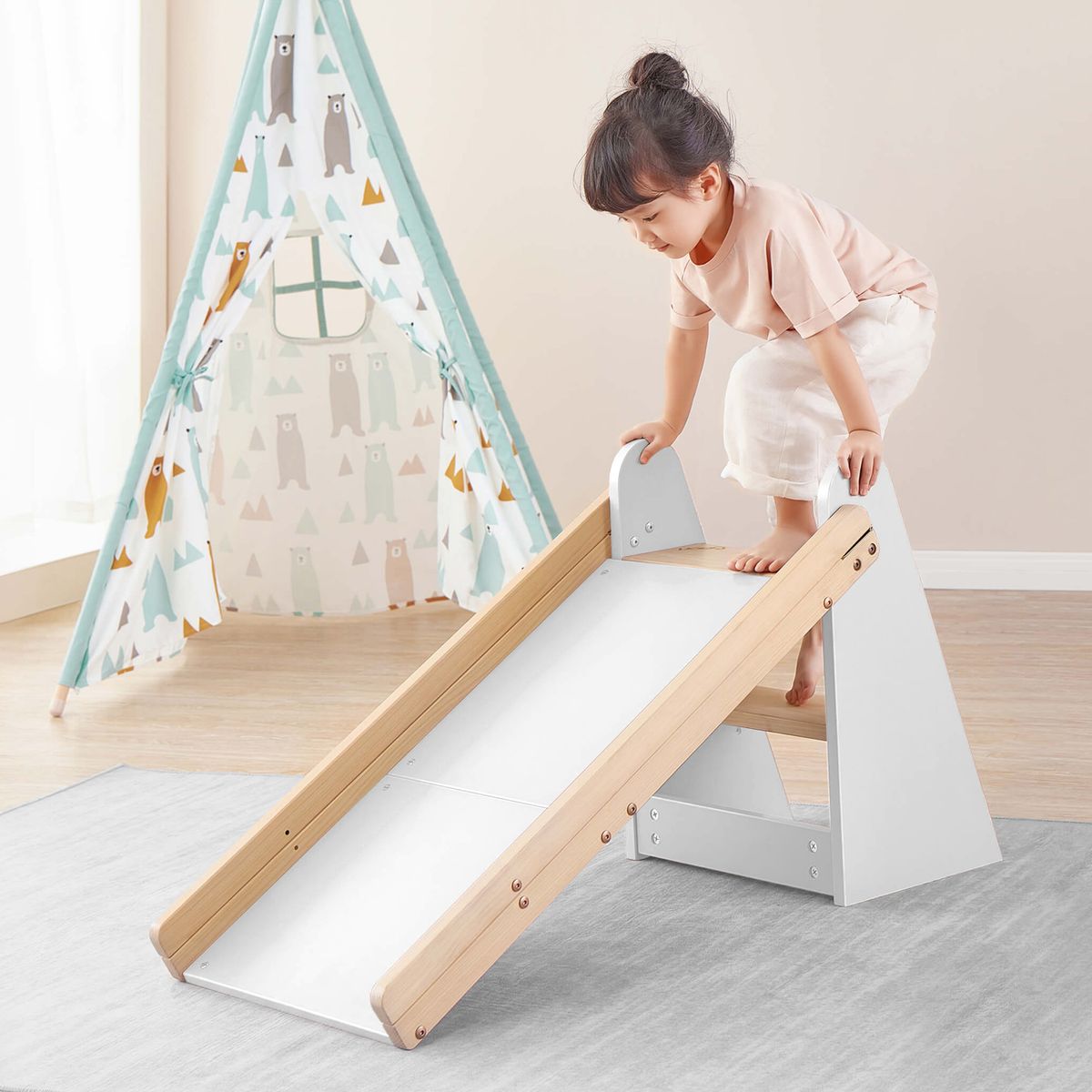 FORM DESIGN - Resbalín Infantil 3 en 1 Julian Natura/Blanco Form