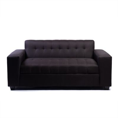 Imagen 2 del producto SOFA DOS CUERPOS NEGRO LINO.