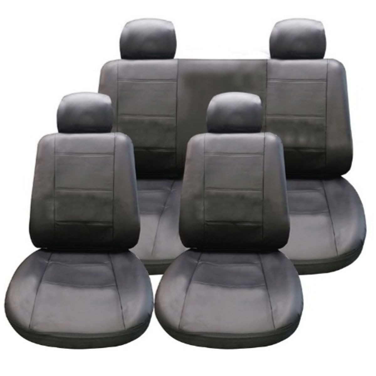 AUTO MIND - cubre asiento ecocuero negro