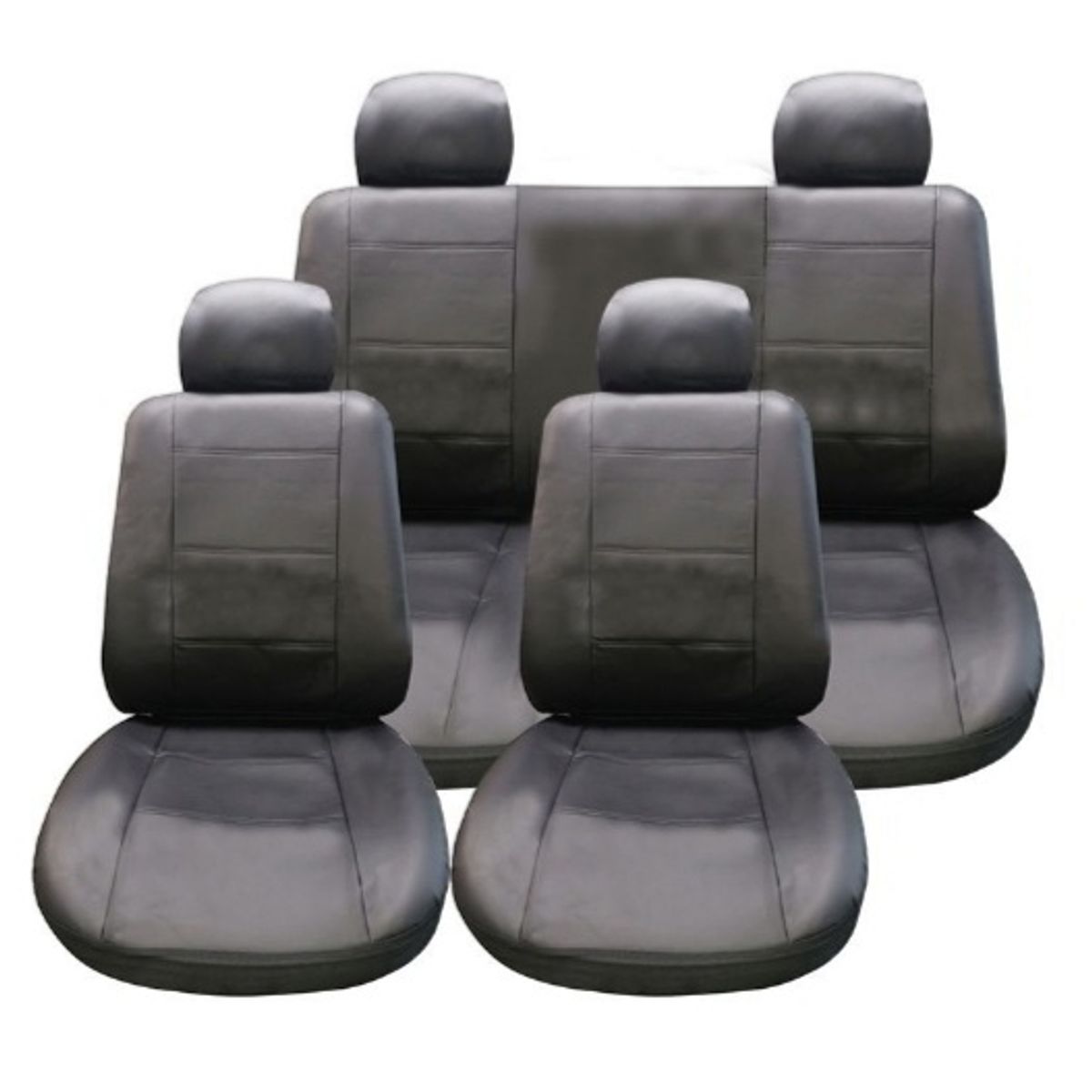 AUTO MIND - cubre asiento ecocuero negro