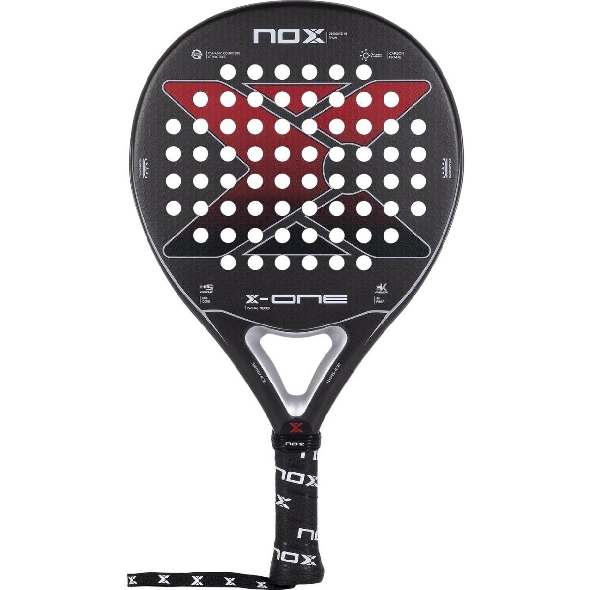 NOX - Pala Padel NOX X-One Evo Red 2023