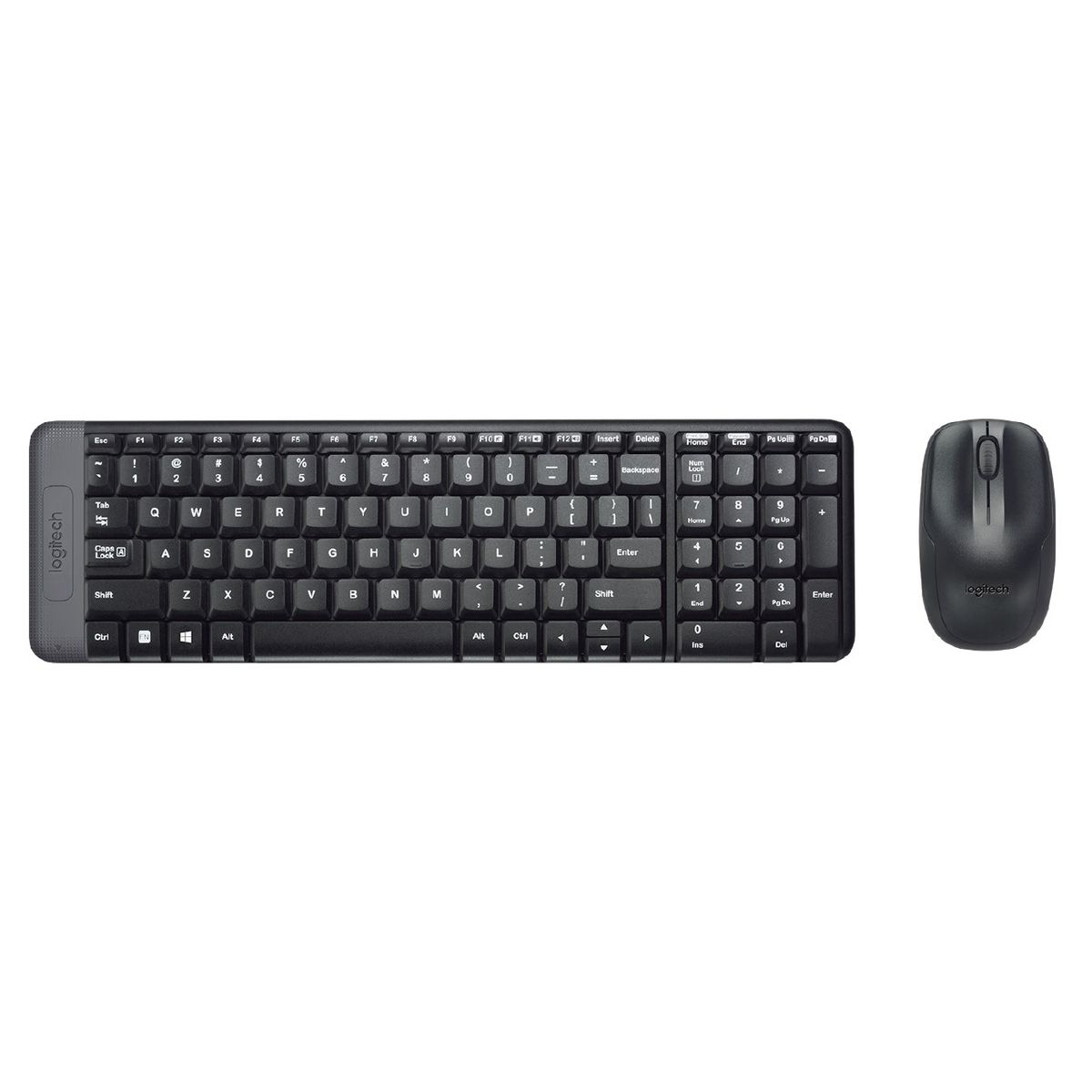LOGITECH - Kit De Teclado y Mouse Logitech MK220 - Negro