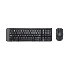 LOGITECH - Kit De Teclado y Mouse MK220 - Negro
