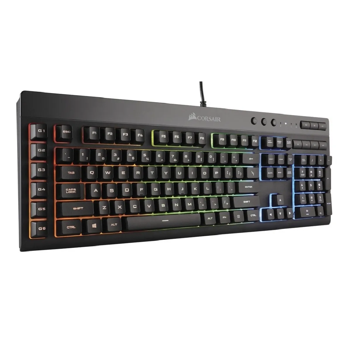CORSAIR - Kit Gamer Corsair De Teclado K55 y Mouse Harpoon
