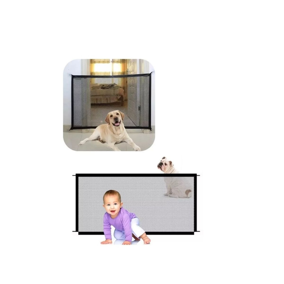 GENERICO - Malla Para Perros Puerta Magica Corral Adiestramiento Perro