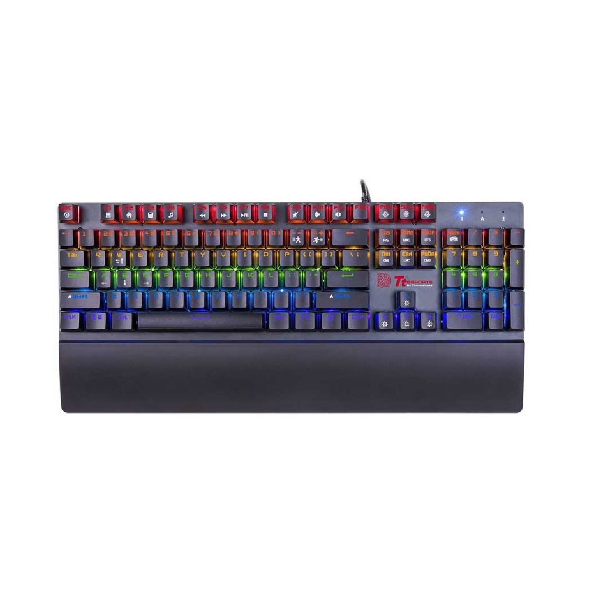 THERMALTAKE - Teclado Gamer Thermaltake Challenger Edge Rgb Tt Esports
