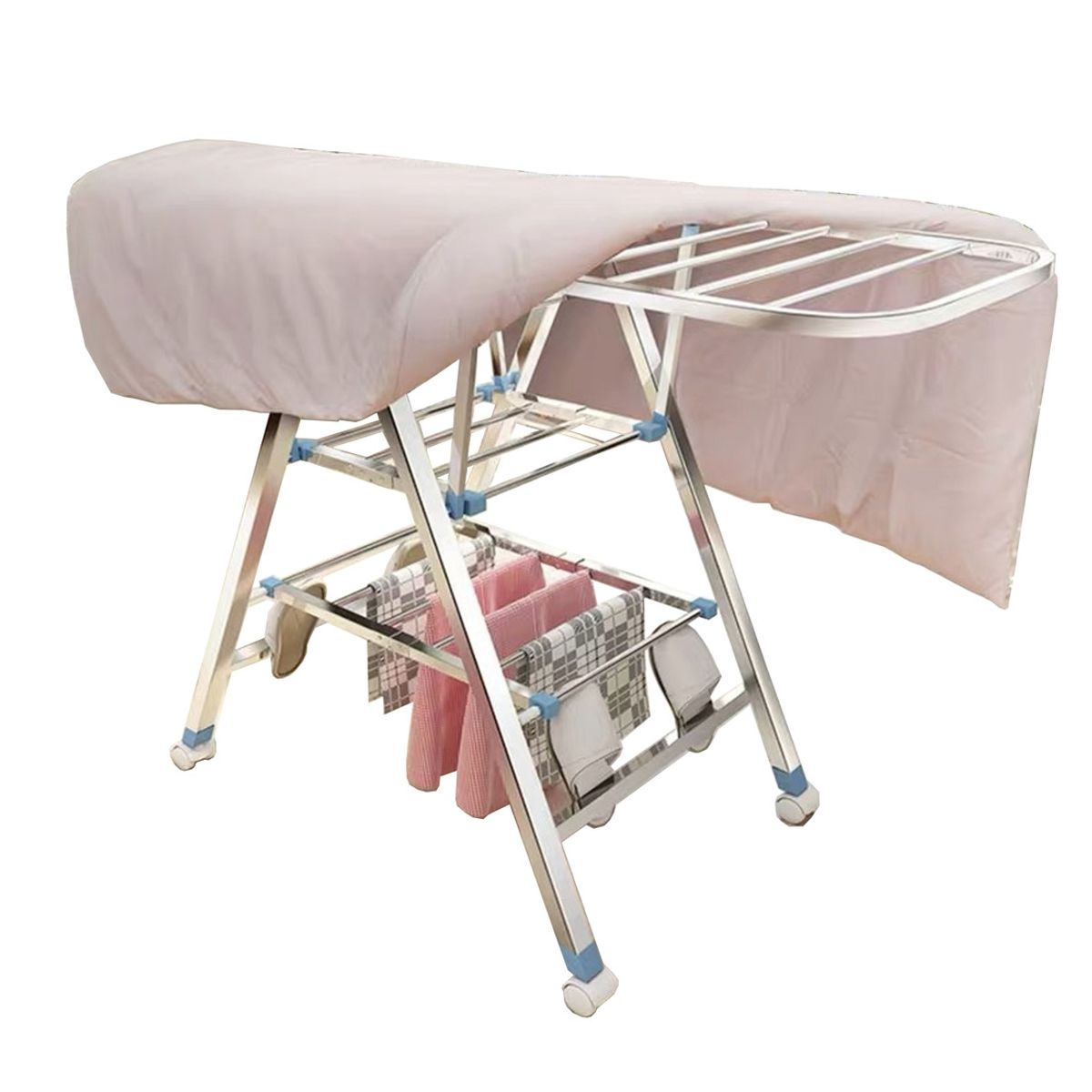 GENERICO - Colgador Tendedor Secador Ropa Alta Calidad Firme