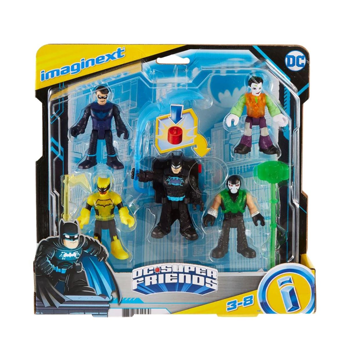 IMAGINEXT - Imaginext Dc Super Friends Multipack Bat-Tech Sorpresa