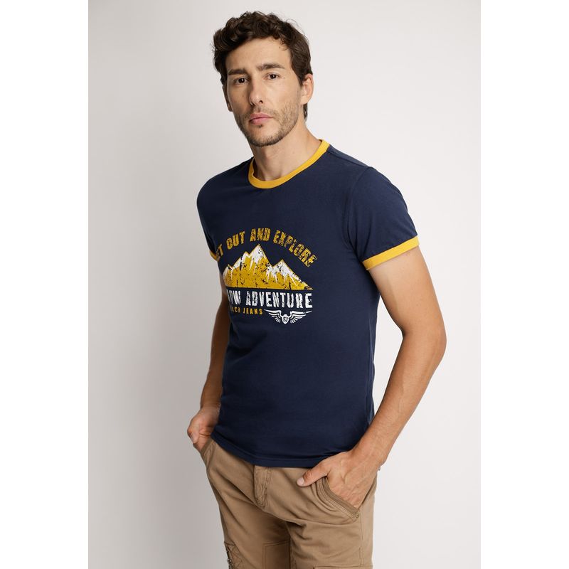 FEROUCH - Polera Vermont Azul Ferouch