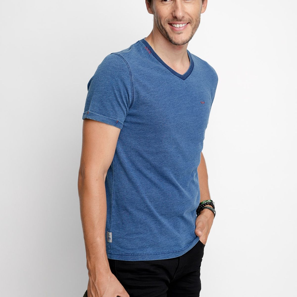 FEROUCH - Polera Washington Azul Ferouch