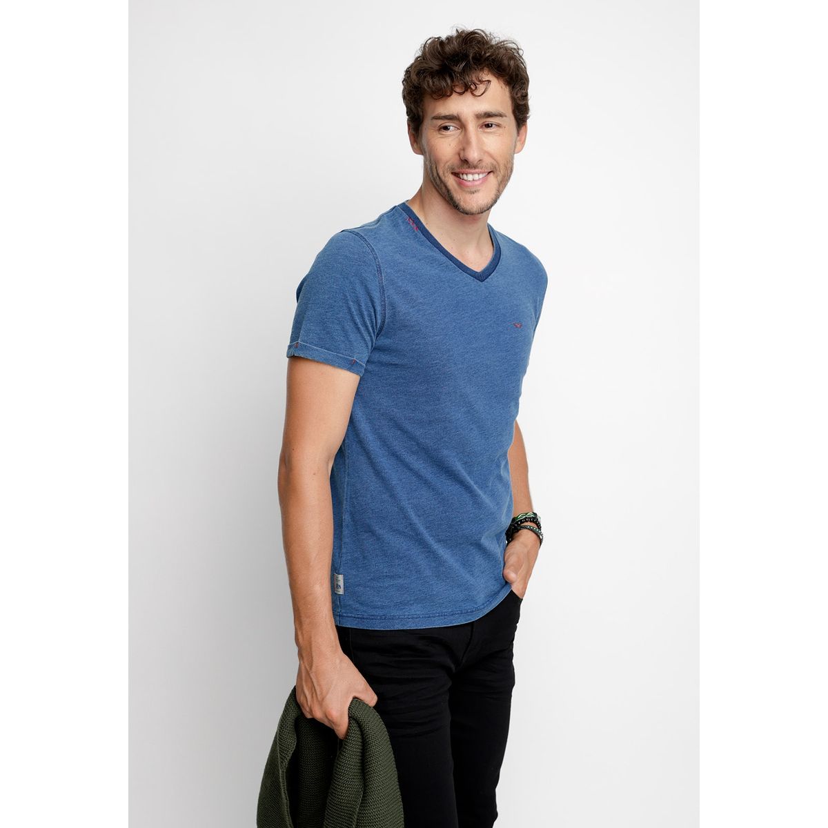 FEROUCH - Polera Washington Azul Ferouch