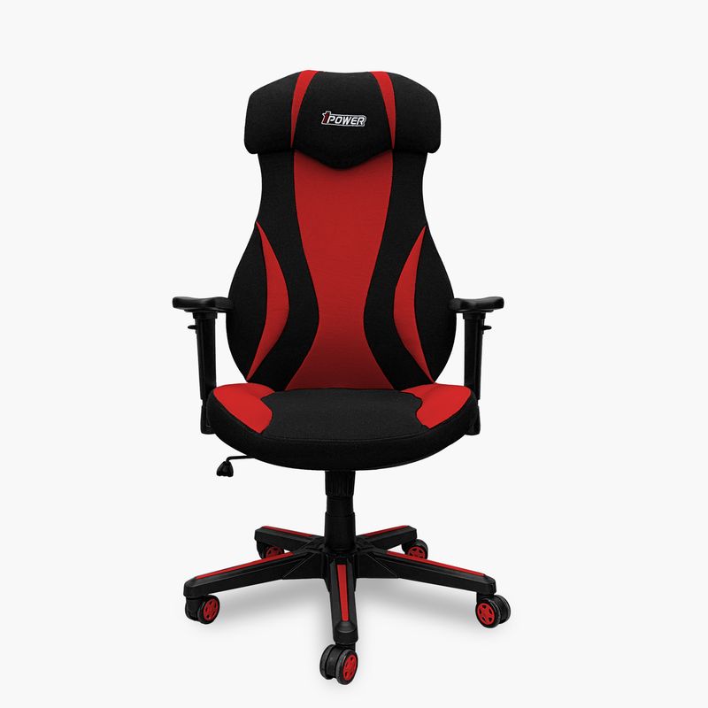 FORM OFFICE - Silla Oficina Ergonómica Malla Ipower Negro-Rojo Form