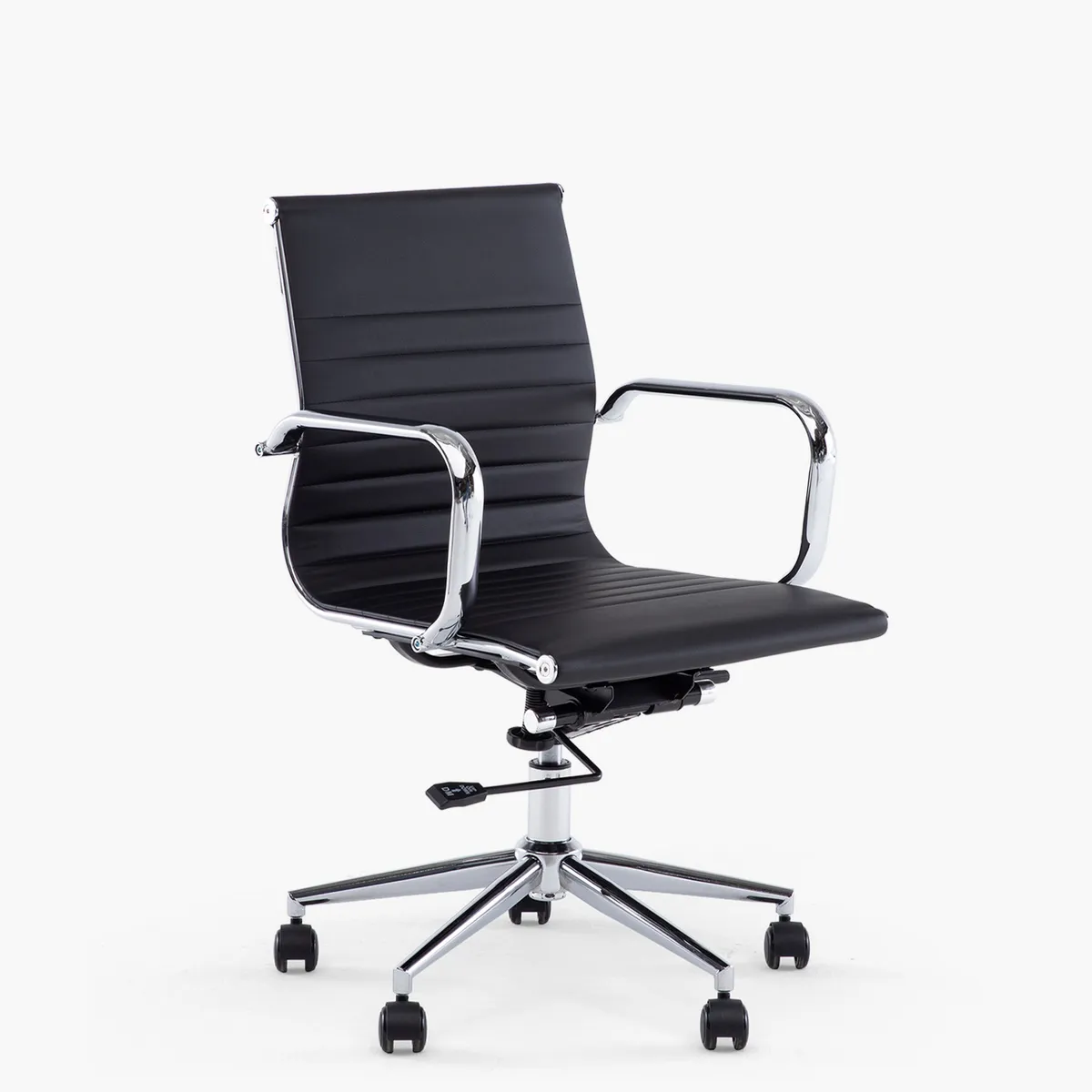FORM OFFICE - Silla Oficina Bishop Media Negro
