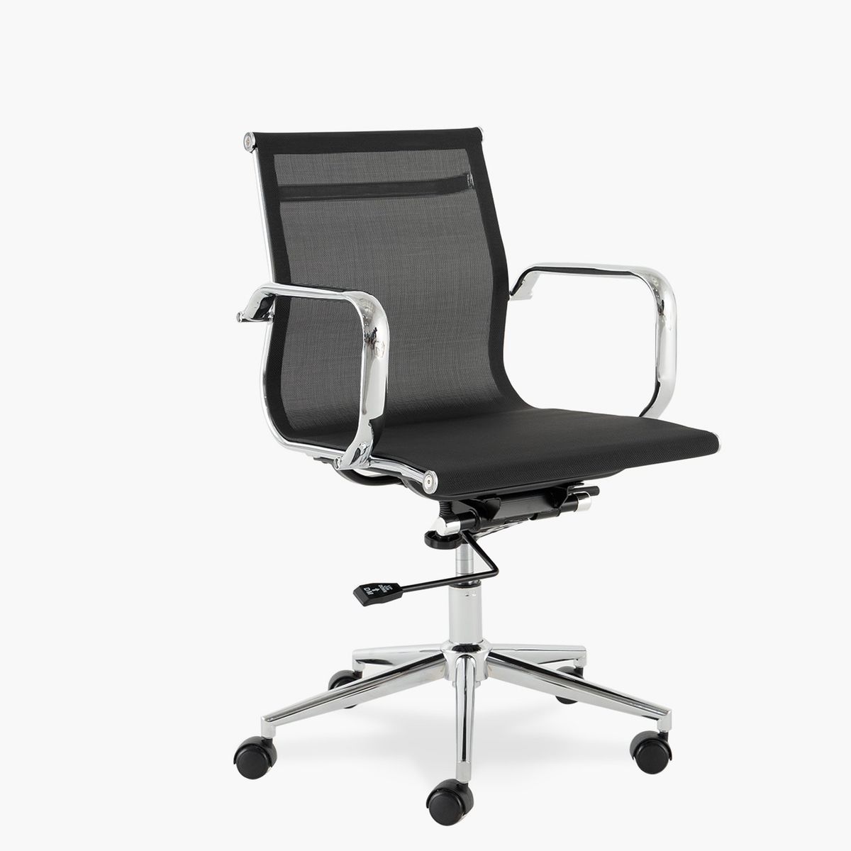 FORM OFFICE - Silla oficina Carson Media Negro Form