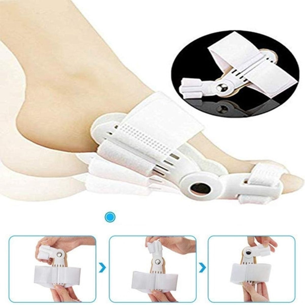 GENERICO - Pack 2 Corrector Juanetes Diurno Nocturno