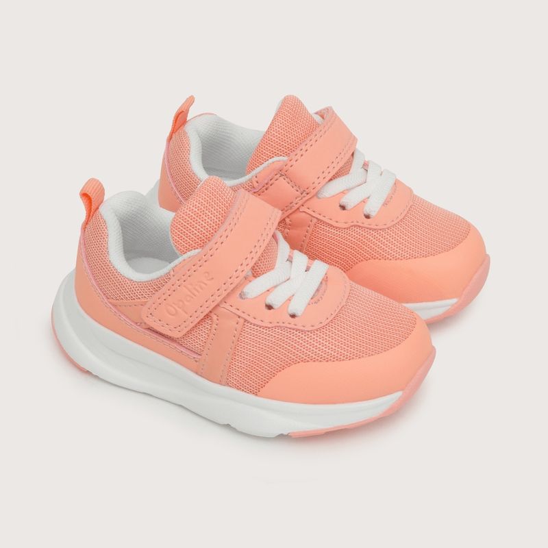 OPALINE - Zapatilla deportiva de niña liviana rosada (20 a 29)